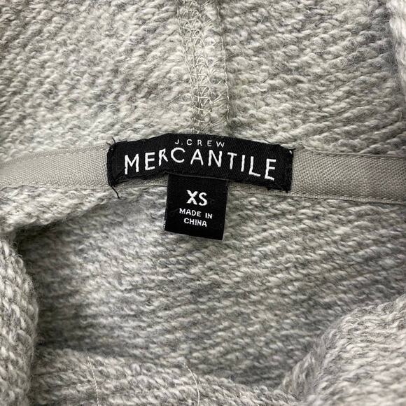 J.Crew Mercantile Sweater High Cowl Neck Pullover Womens Sz XS Gray Pockets Wool - Picture 4 of 11